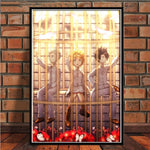 Canvas Painting Nordic Poster Art Prints Anime The Promised Neverland Yakusoku No Neverland Norman Emma Wall Picture Home Decor