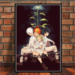 Canvas Painting Nordic Poster Art Prints Anime The Promised Neverland Yakusoku No Neverland Norman Emma Wall Picture Home Decor