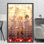 Canvas Painting Nordic Poster Art Prints Anime The Promised Neverland Yakusoku No Neverland Norman Emma Wall Picture Home Decor